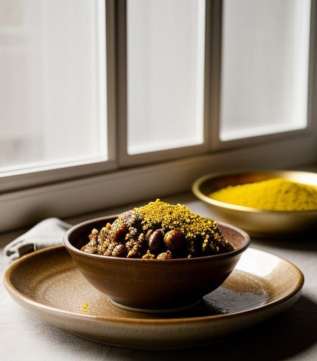 Lamb Tagine With Almonds and Sesame recipe image