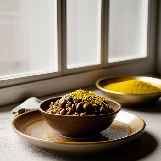 Lamb Tagine With Almonds and Sesame recipe image