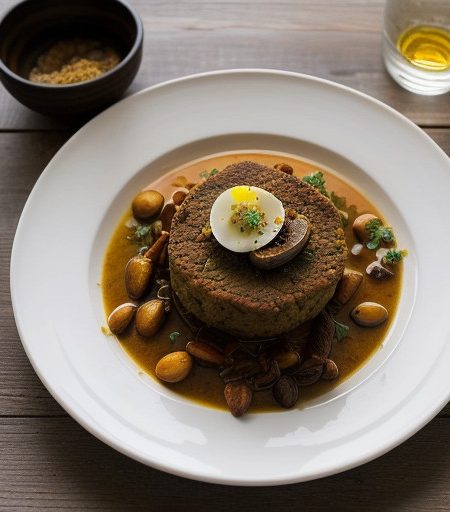 Lamb Tajine With Dates & Almonds recipe image