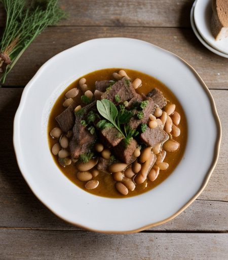 Lamb & White Bean Stew recipe image