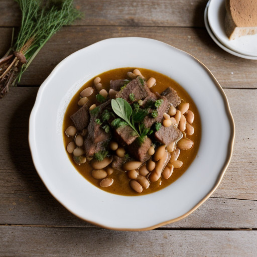 Lamb & White Bean Stew recipe image