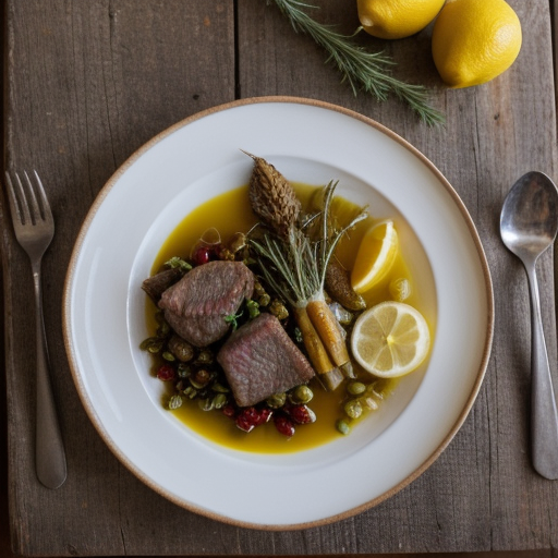 Lamb With Artichokes and Preserved Lemons recipe image