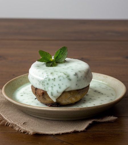 Lamb With Yogurt-Mint Sauce recipe image