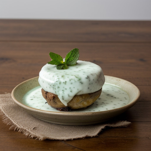 Lamb With Yogurt-Mint Sauce recipe image