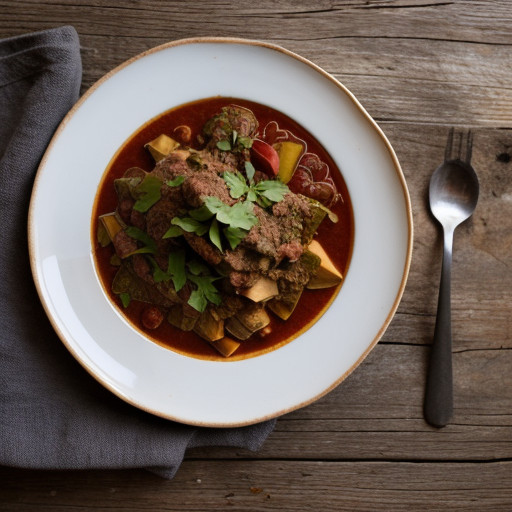 Lamb and Artichoke Chili recipe image