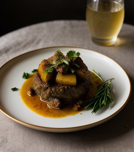 Lamb and Pear Tagine recipe image