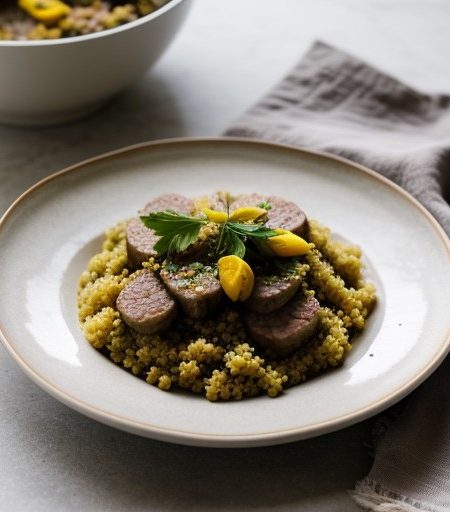 Lamb and Sausage Couscous recipe image