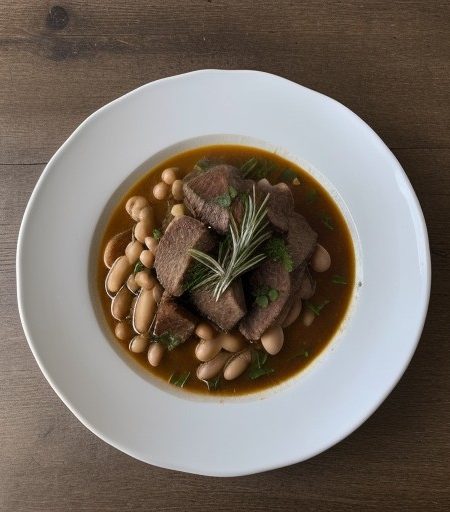 Lamb and White Bean Stew recipe image