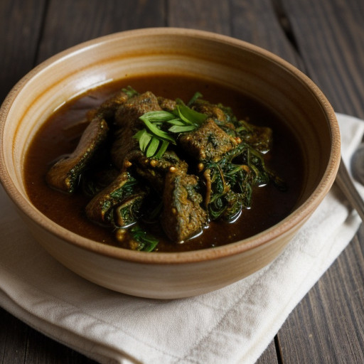 Lamb in a Hot Garlic Sauce recipe image