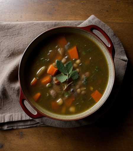 Lancaster Bean & Vegetable Soup recipe image
