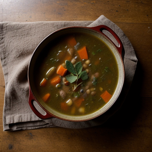Lancaster Bean & Vegetable Soup recipe image