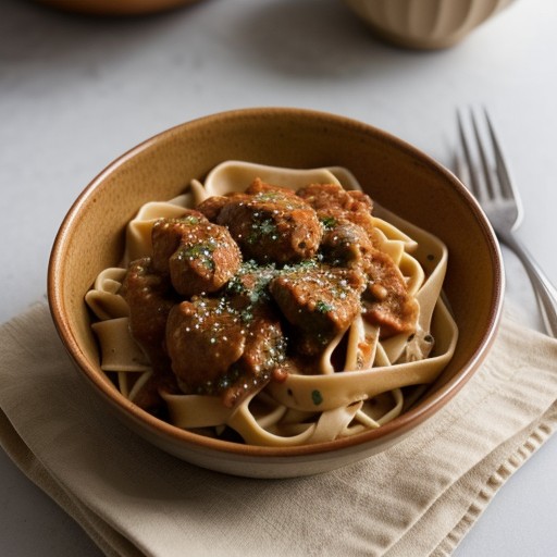 Larry Hagman's Hot-Spicy Turkey Spaguetti Sauce recipe image