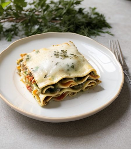 Lasagna Primavera recipe image
