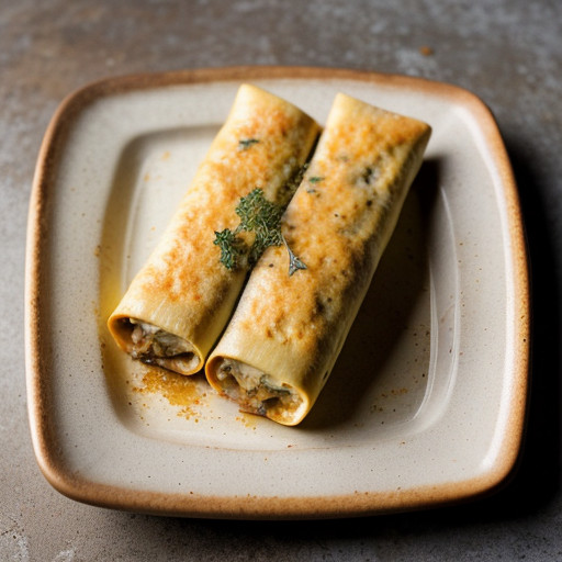 Lasagna Rolls With Tomato-Fennel recipe image
