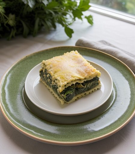 Lasagna of Greens & Lemon recipe image
