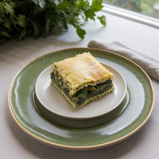 Lasagna of Greens & Lemon recipe image