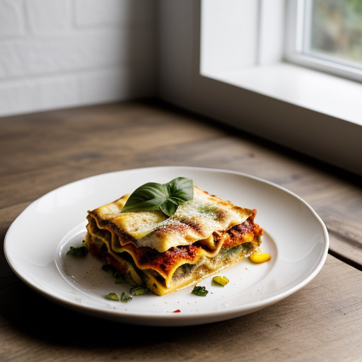Lasagne With Mediterranean Vegetables (Vegan recipe image