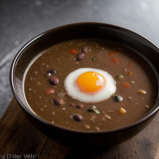Latin Black Bean Soup recipe image