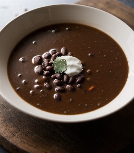 Latin Black Bean Soup recipe image