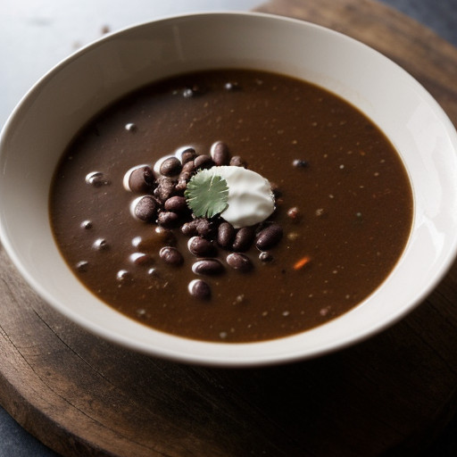 Latin Black Bean Soup recipe image