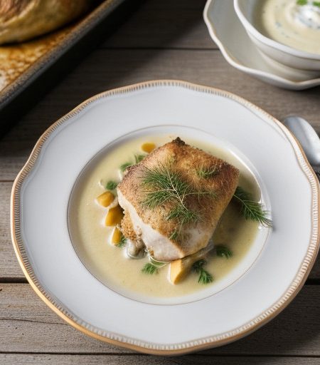 Lattice-Top Chicken Bake recipe image