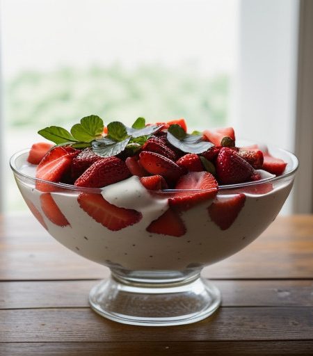 Laura's Allergic Strawberry Salad recipe image