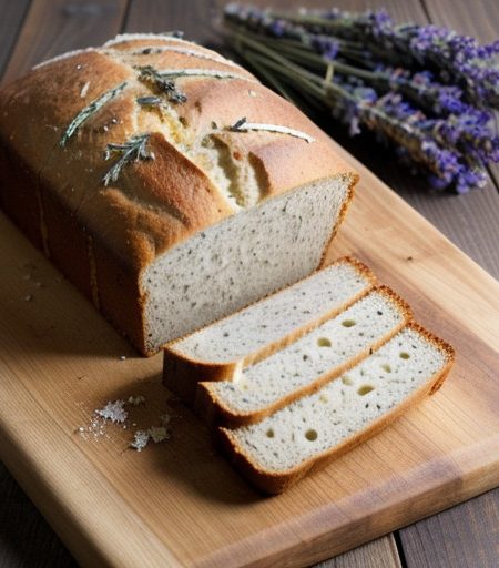Lavender Herb Bread recipe image
