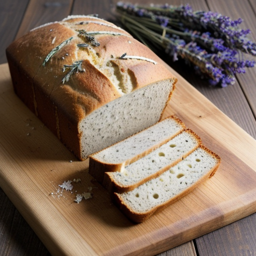 Lavender Herb Bread recipe image