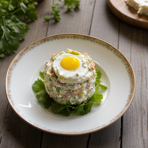 Layered Crab Salad - Gh_9407 recipe image