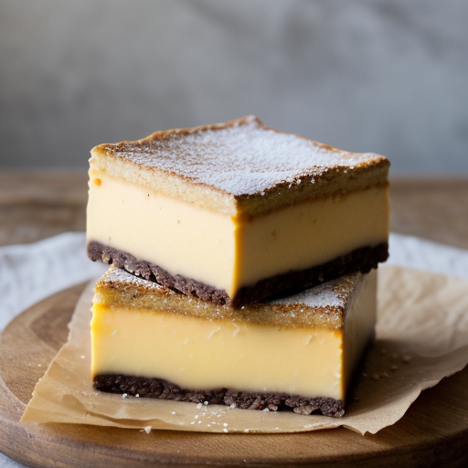 Layered Custard Bars recipe image