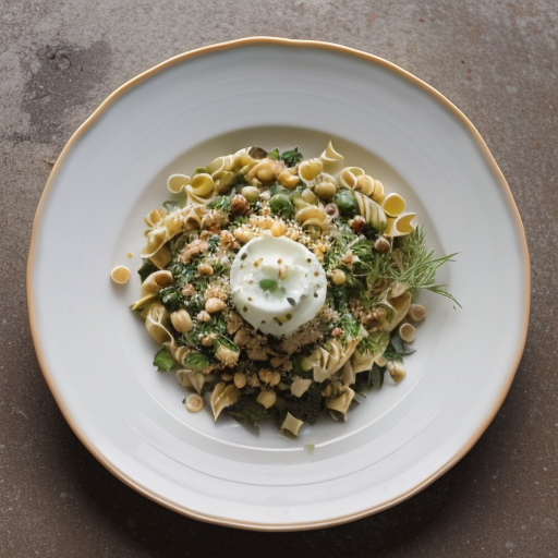 Layered Hazelnut Pasta Garden Salad recipe image