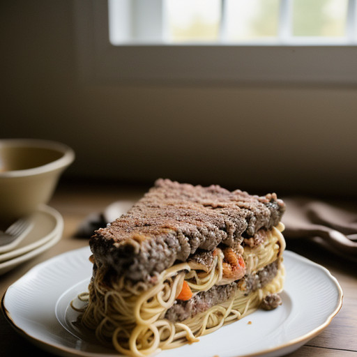 Layered Spaghetti Casserole recipe image