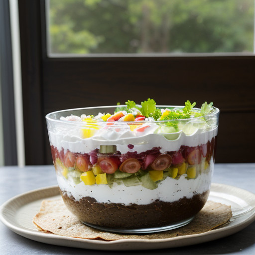 Layered Taco Salad recipe image