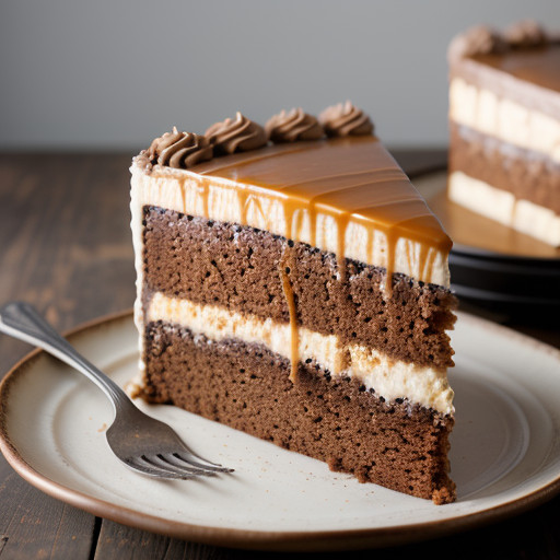 Layered Toffee Cake recipe image