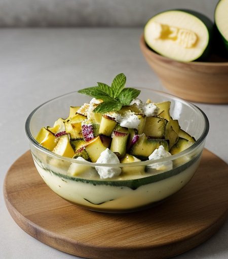 Layered Zucchini Potato Salad recipe image