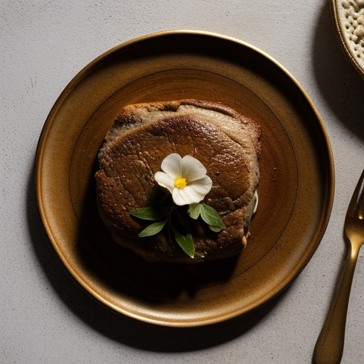 Le Carre d'Agneau Roti a La Fleur De Thym recipe image