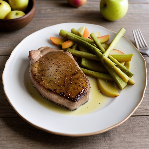 Le Pork Chop Francais recipe image