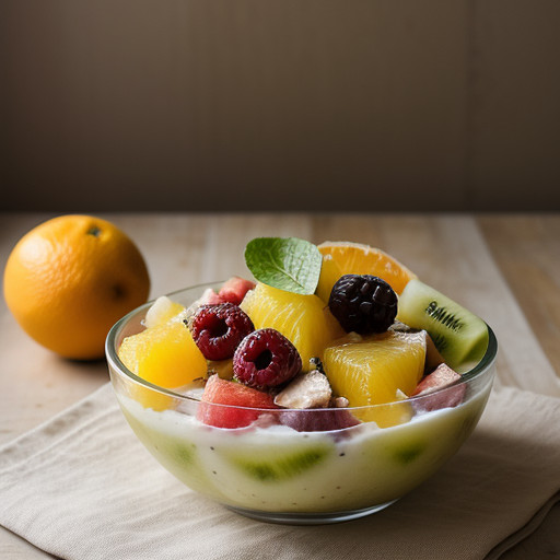 Lebanese Fresh Fruit Salad recipe image