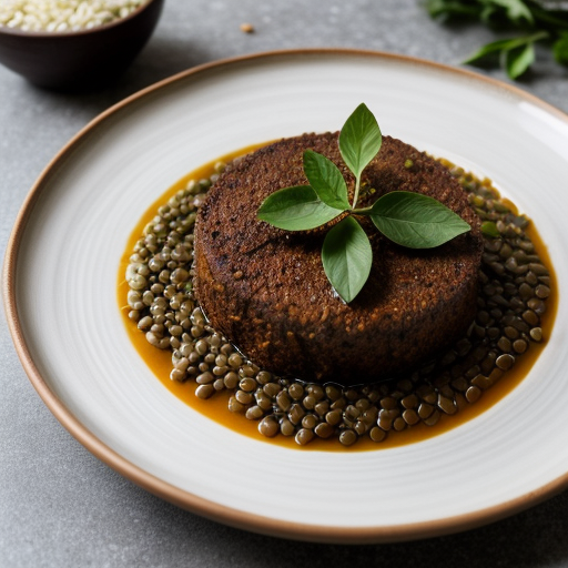 Lebanese Mjderah recipe image