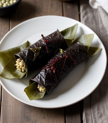 Lebanese Stuffed Grape Leaves recipe image