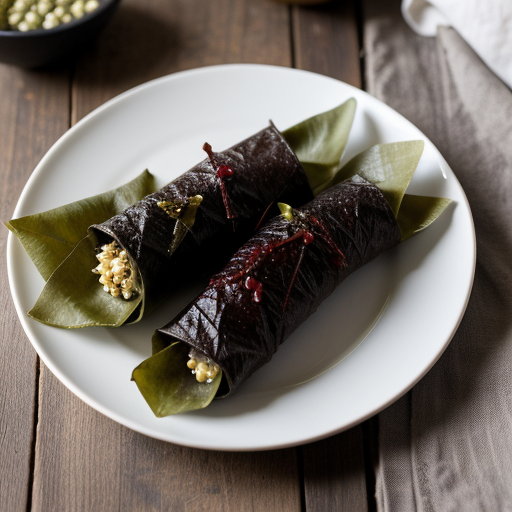 Lebanese Stuffed Grape Leaves recipe image