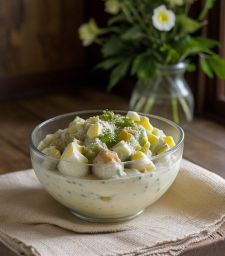 Lebanese Style Potato Salad recipe image