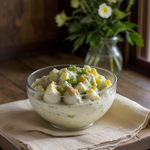 Lebanese Style Potato Salad recipe image