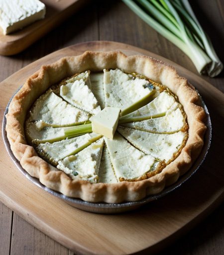 Leek & Goat Cheese Tart recipe image
