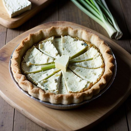 Leek & Goat Cheese Tart recipe image