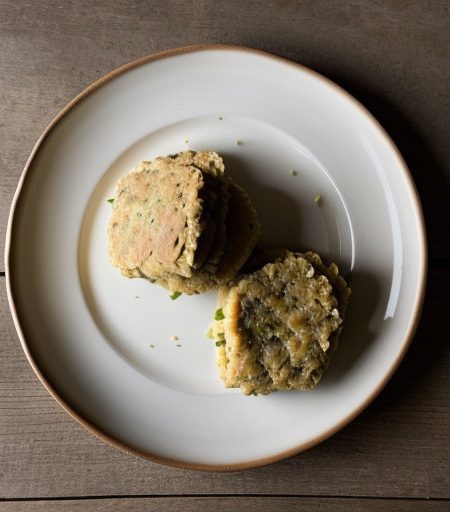 Leek & Meat Patties recipe image