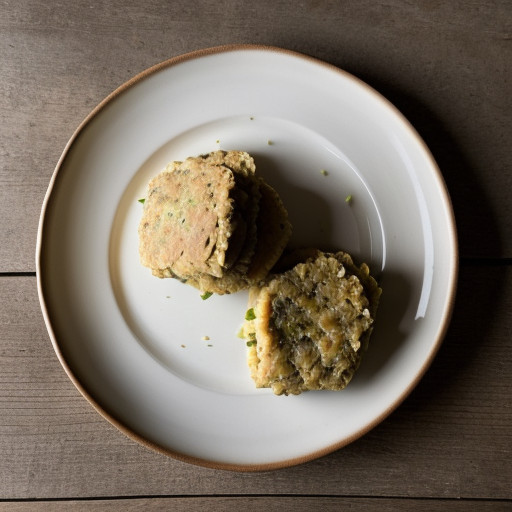 Leek & Meat Patties recipe image