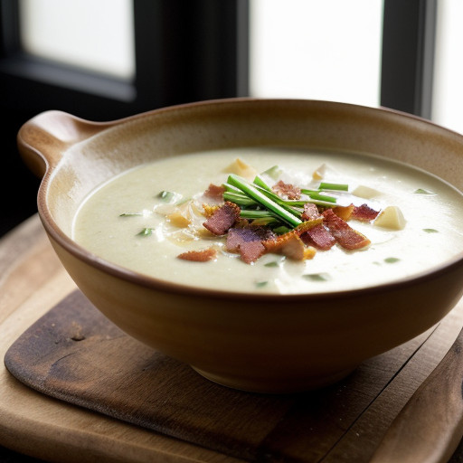 Leek & Potato Soup - SWP Cennin a Thatws(we recipe image