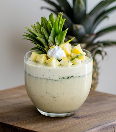 Leek Salad With Pineapple recipe image