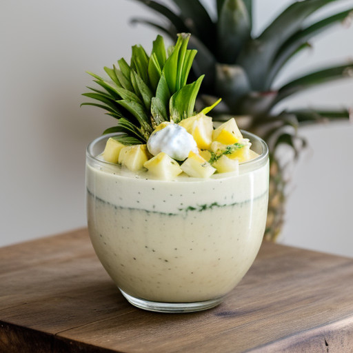Leek Salad With Pineapple recipe image